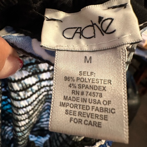 🌟Caché Blue and Black Dress 🌟 - Picture 3 of 3